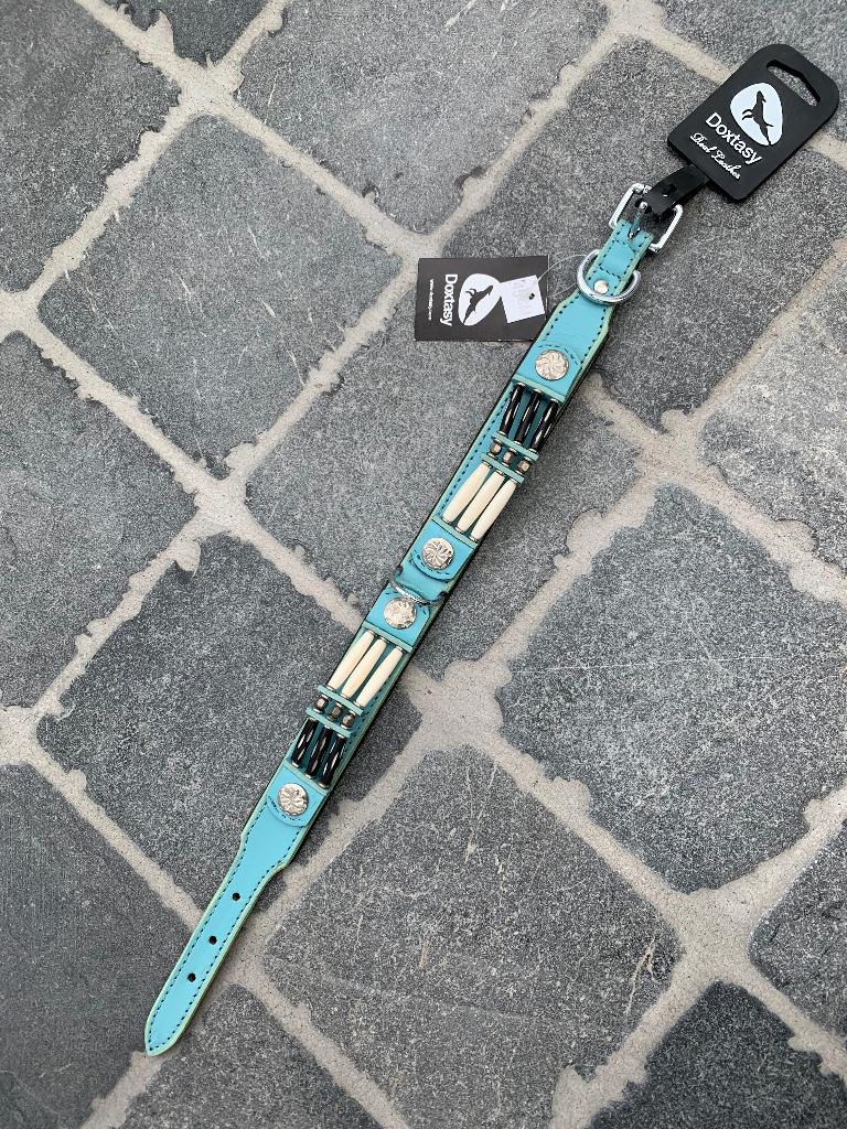 Doxtasy Honden halsband Ibiza style 45 cm, Ophalen, Handgemaakt, Nieuw