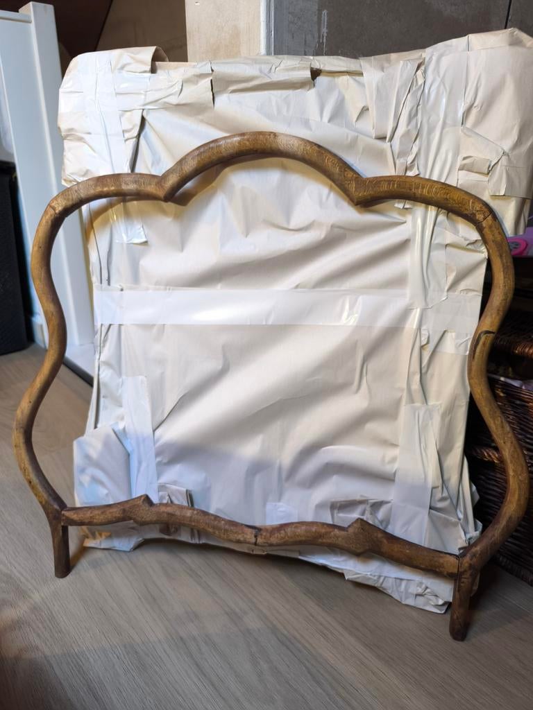 Antieken houten raamhor, Antiek en Kunst, Ophalen of Verzenden