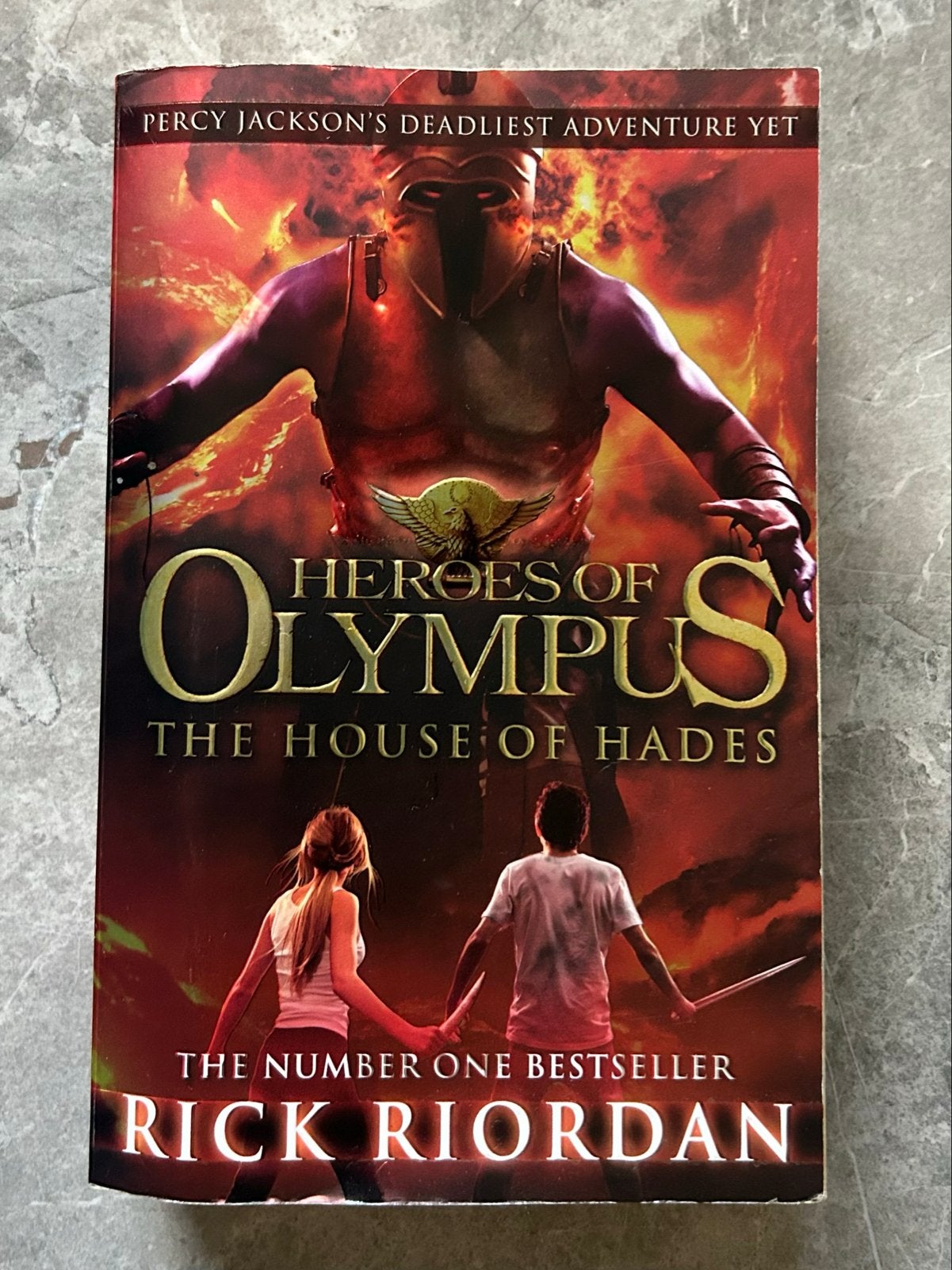 The House of Hades - Rick Riordan (Heroes of Olympus), Boeken, Ophalen of Verzenden, Gelezen