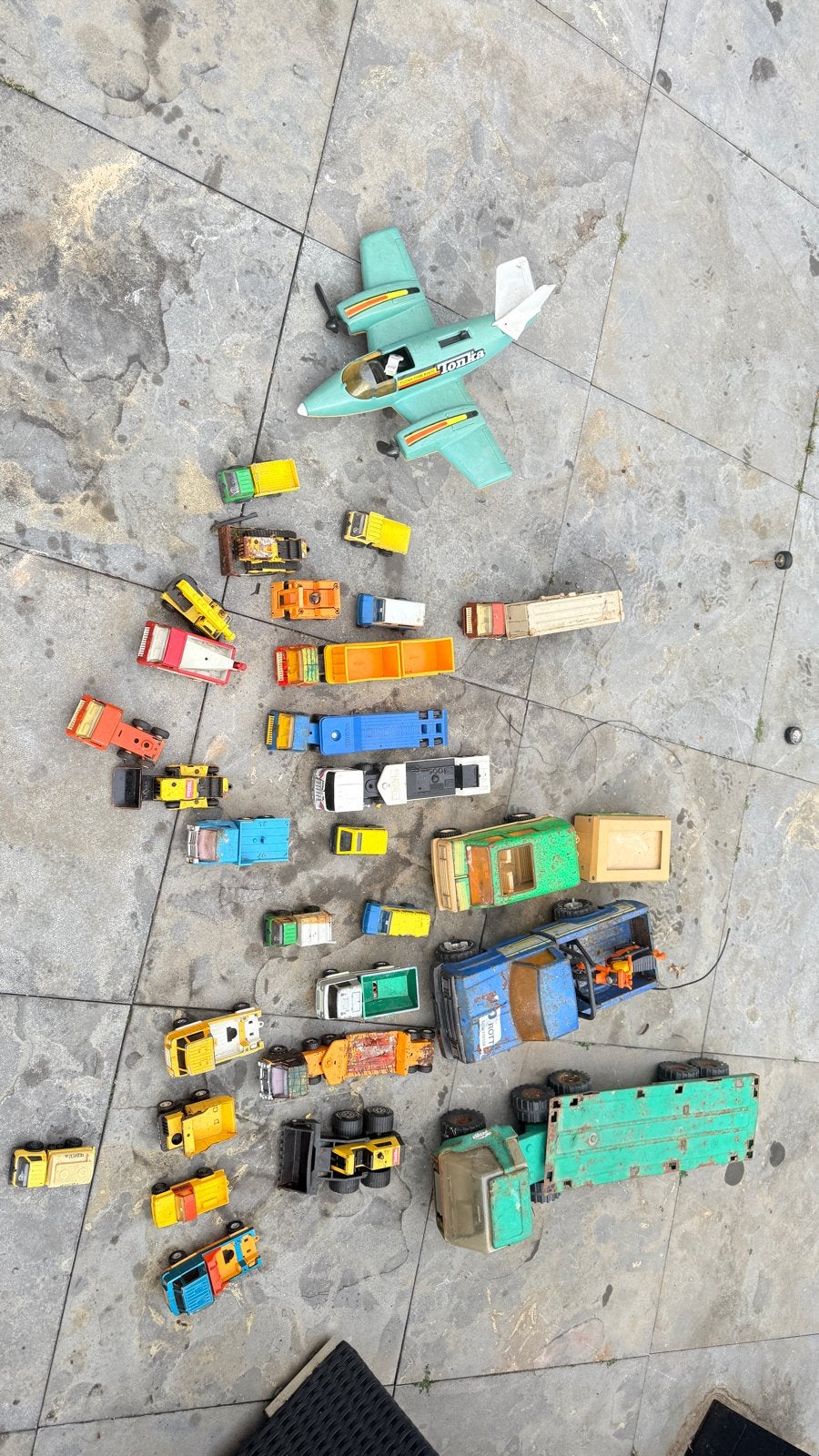 Grote collectie Tonka speelgoed auto's en voertuigen, Kinderen en Baby's, Speelgoed | Speelgoedvoertuigen, Ophalen, Gebruikt