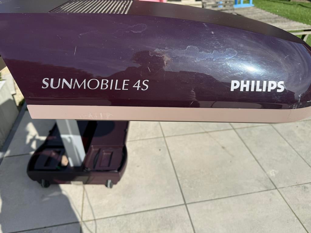Philips sunmobile 4S met extra gezichtsbruiner, Ophalen, Gebruikt, Overige modellen, Minder dan 10 lampen