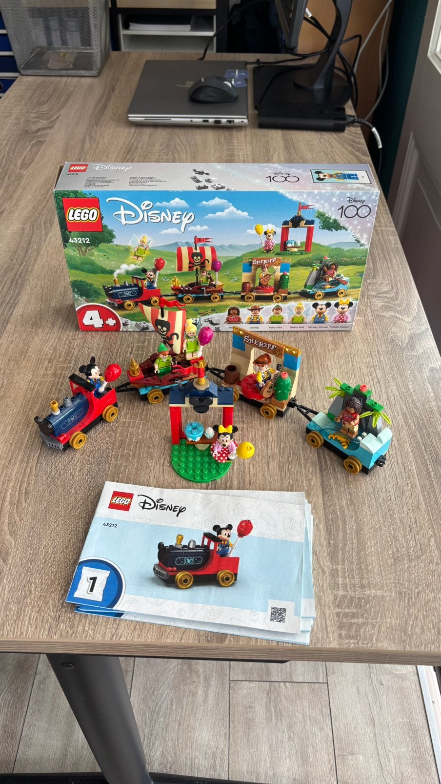 Lego Disney 43212 Disney Feesttrein, Gebruikt, Lego, Ophalen of Verzenden, Disney