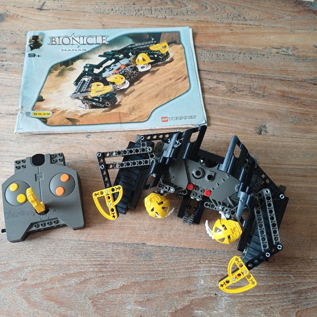 Lego 8539 / lego bionicle Manas, Gebruikt, Bionicle, Lego, Ophalen of Verzenden