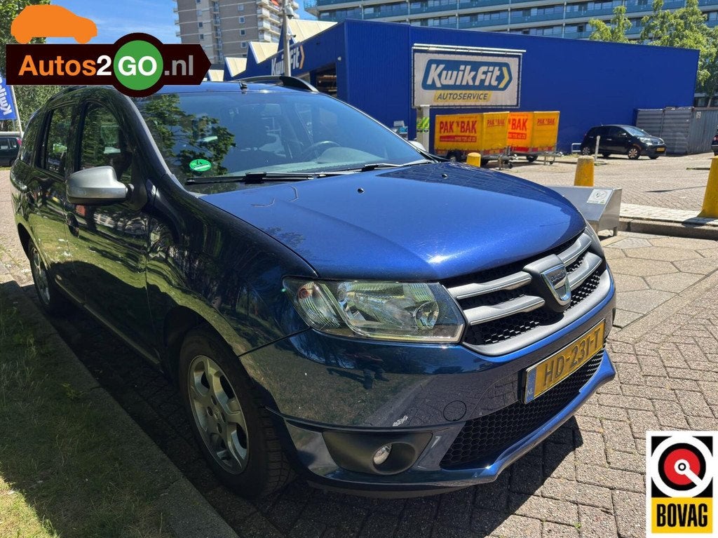 Dacia Logan MCV 0.9 TCe 10th Anniversary I navi I cruise con, Auto's, Voorwielaandrijving, 898 cc, Euro 6, Blauw