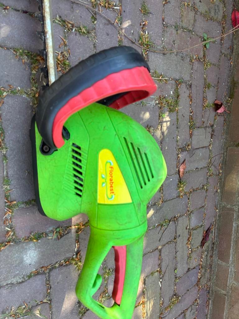 Florabest elektrische heggenschaar, Tuin en Terras, Heggenscharen, Ophalen of Verzenden, Gebruikt, Elektrisch
