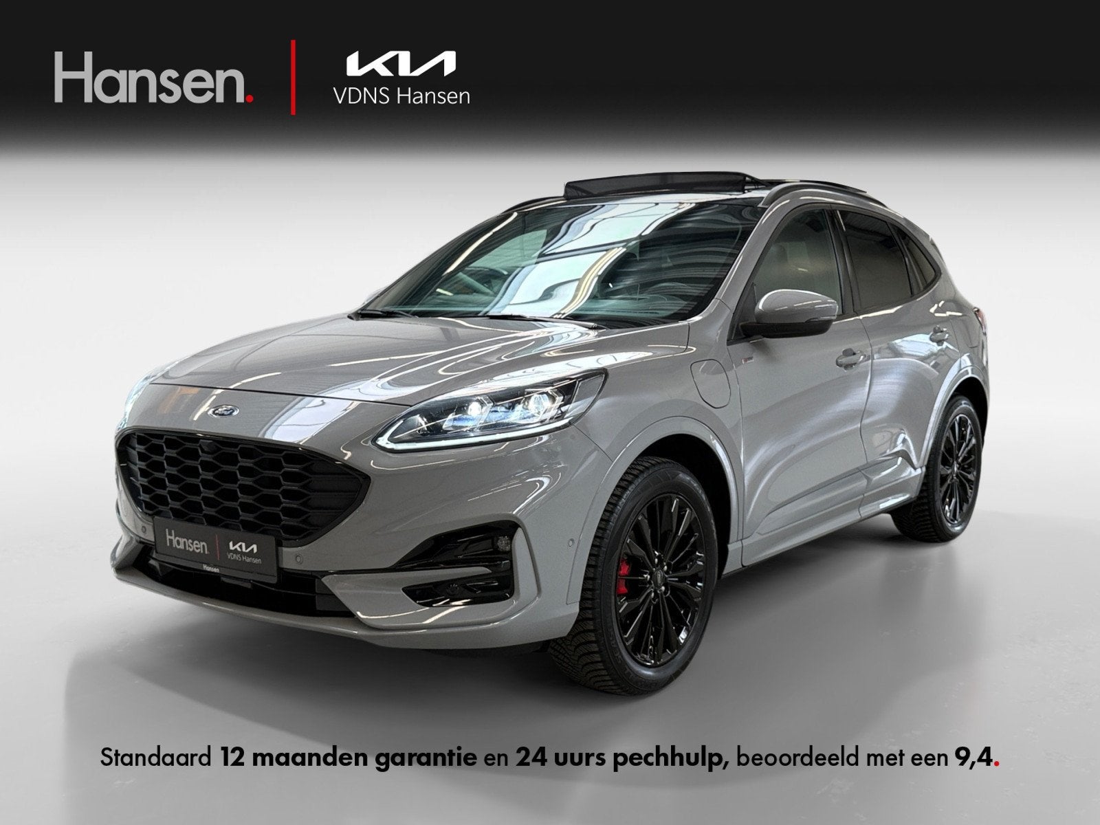 Ford Kuga 2.5 PHEV Graphite Tech Edition I Trekhaak I Panora, Auto's, Ford, Gebruikt, 4 cilinders, Bedrijf, Hybride Elektrisch/Benzine