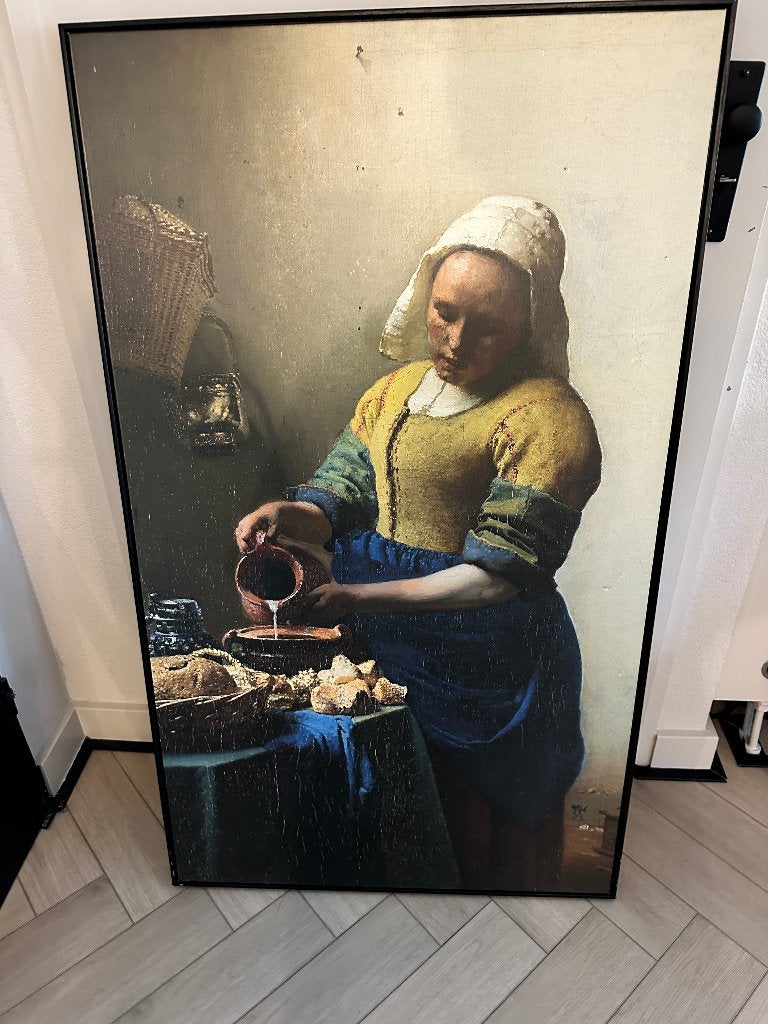 Melkmeisje schilderij, Ophalen, Portret of Personen