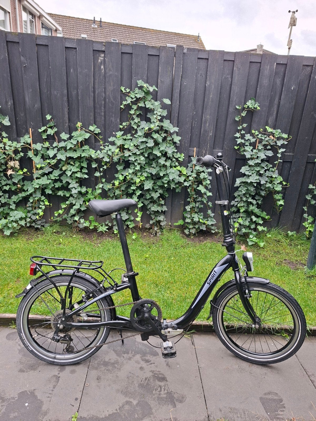 VOUWFIETS SPIRIT 20 INCH LAGE INSTAP MET 6 VERSNELLINGEN, Fietsen en Brommers, Fietsen | Vouwfietsen, Overige merken, 20 inch of meer