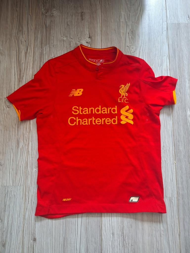 Liverpool 't shirt maat 134 zgan!, Kinderen en Baby's, Liverpool, Ophalen of Verzenden, Zo goed als nieuw, Shirt of Longsleeve