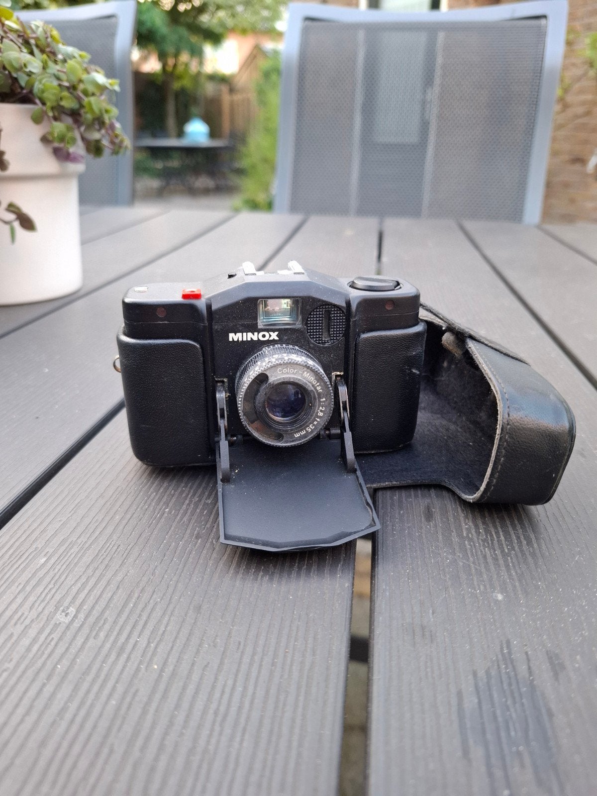 minox 35 EL, Audio, Tv en Foto, Fotocamera's Analoog, Ophalen of Verzenden, Gebruikt, Compact, Overige Merken