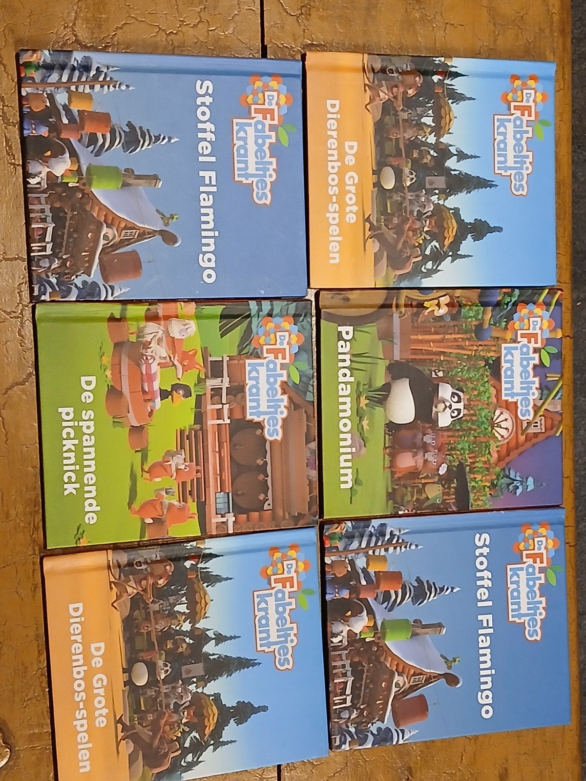 Fabeltjeskrant Boekjes - 6-delige set, Ophalen of Verzenden, Zo goed als nieuw, Loekie de Leeuw, Sprookjes