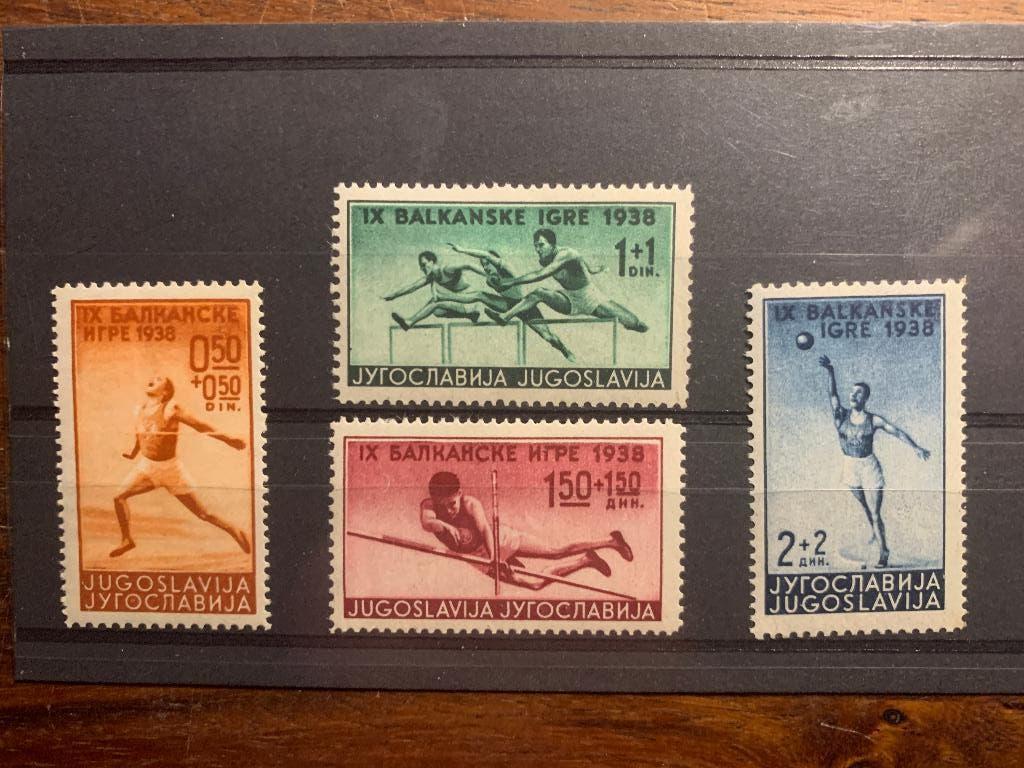 Yougoslavië Balkan Spelen 1938 *** ook Cept voorloper., Ophalen of Verzenden, Postfris, Sport