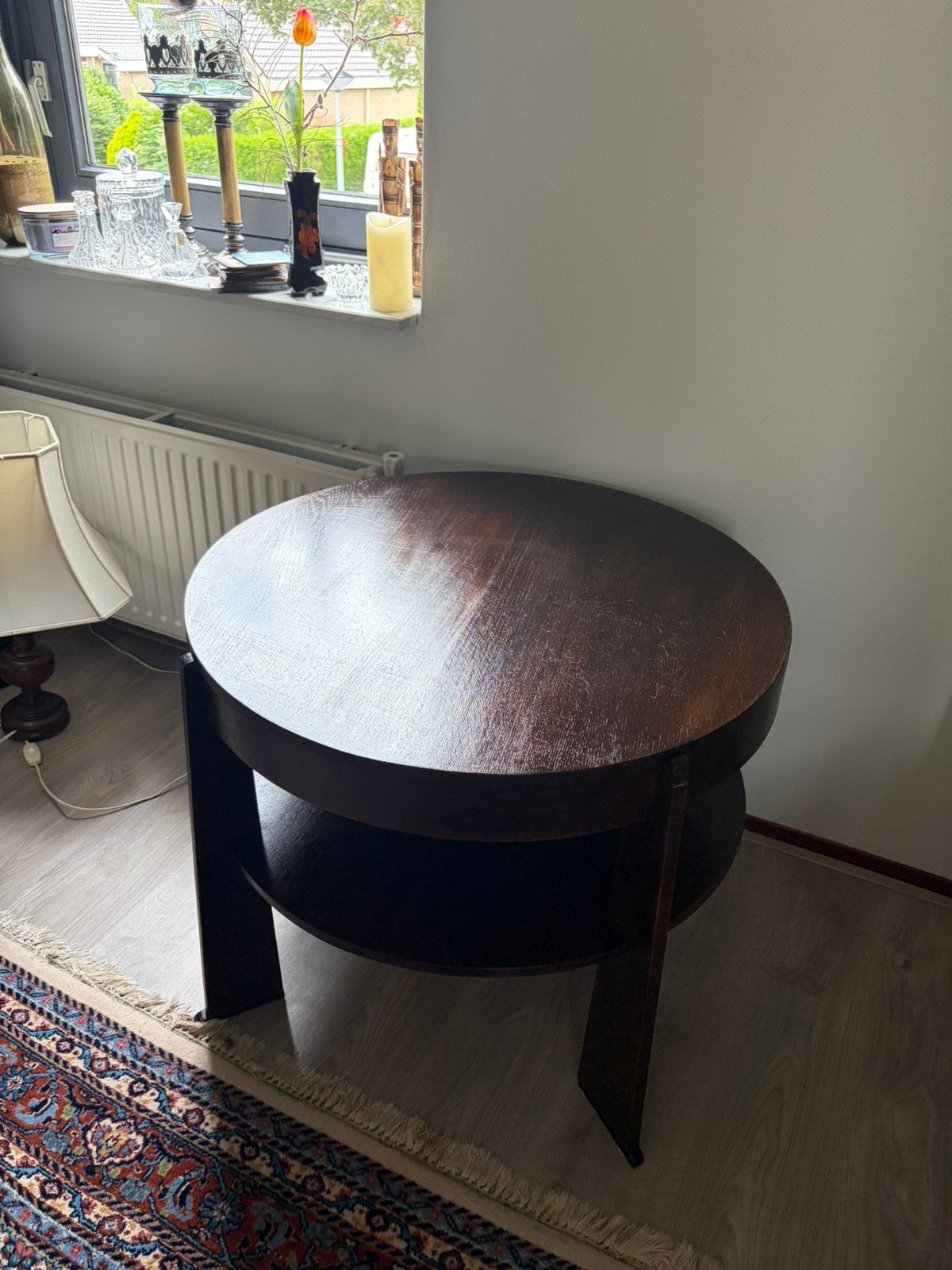 Pander art deco tafel, Ophalen