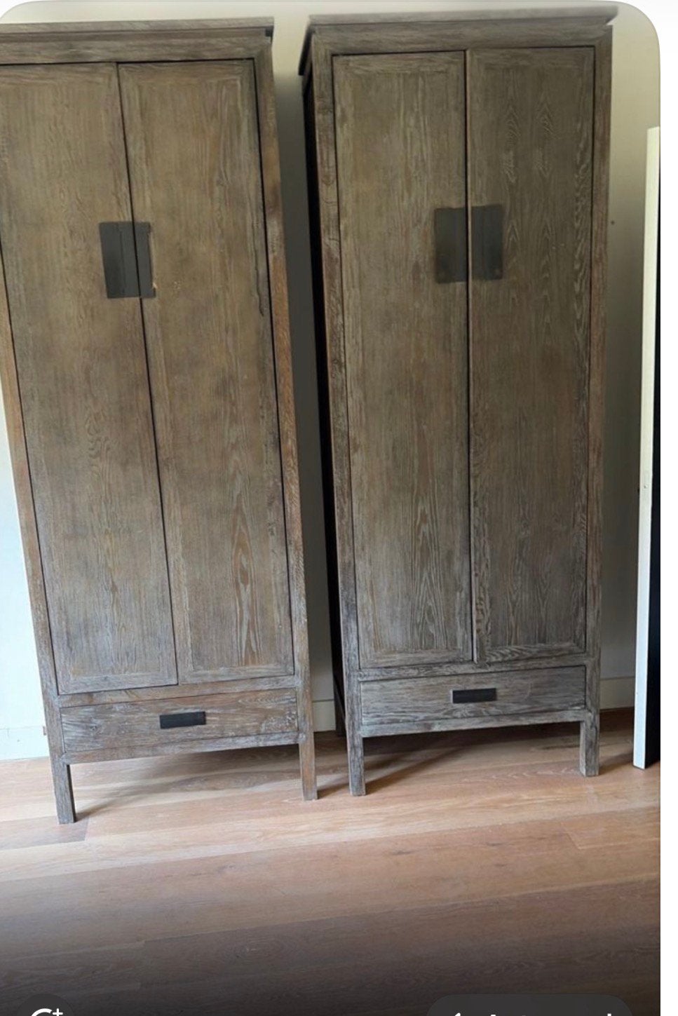 Mooie vergrijsde kasten voor woon- of slaapkamer, Ophalen, Zo goed als nieuw, Overige houtsoorten