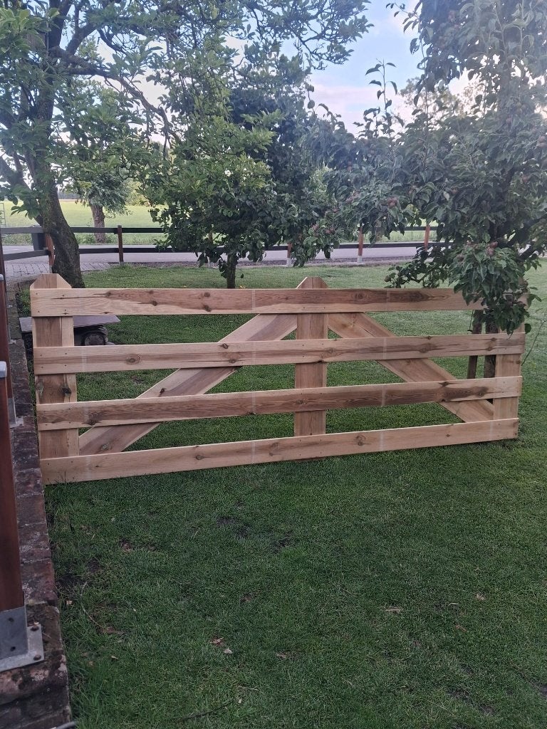 Hek / tuinhek / landhek / toegangspoort NIEUW, Ophalen, Nieuw, Hout, Tuinhek