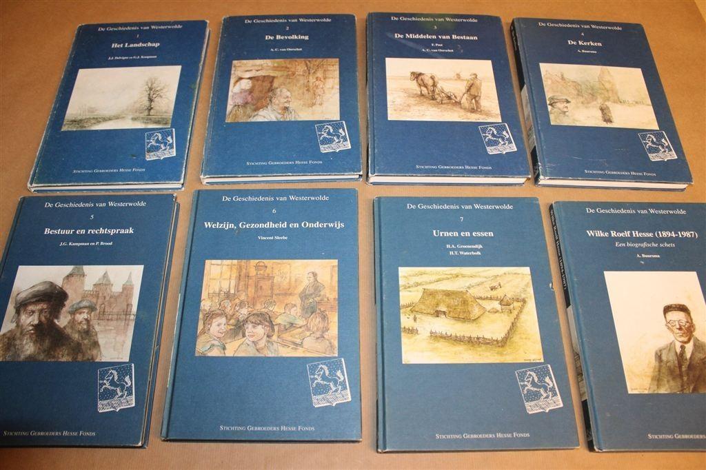 Geschiedenis van Westerwolde — Complete 8-Delige Set, Ophalen of Verzenden, Gelezen