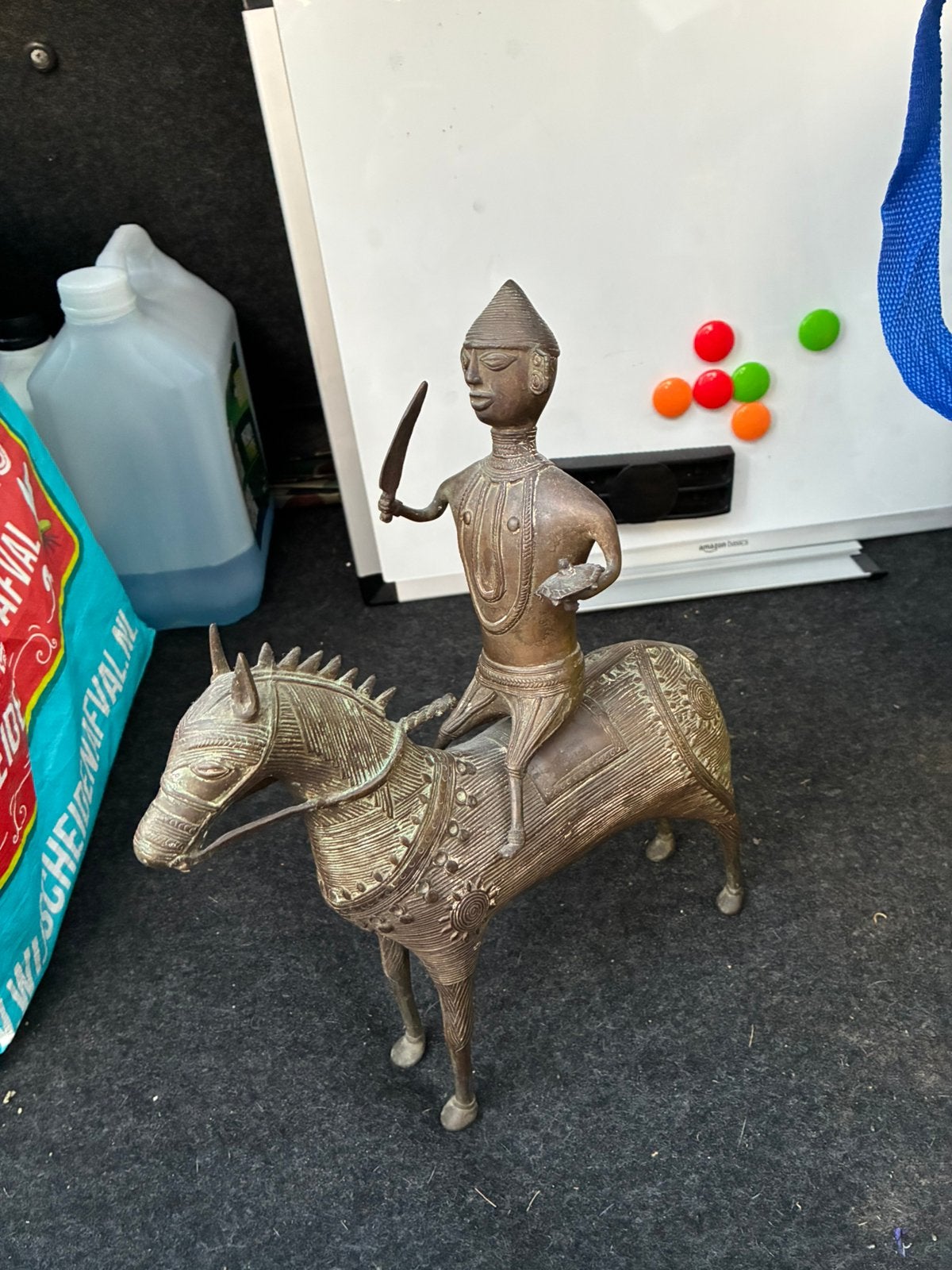 Indiase Dhokra-sculptuur, Ophalen
