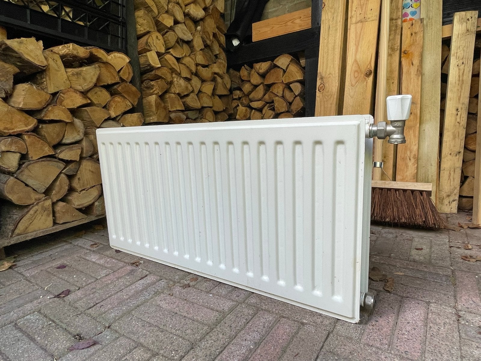 Radiator 80x40 cm, 30 tot 80 cm, Gebruikt, Radiator, Ophalen of Verzenden