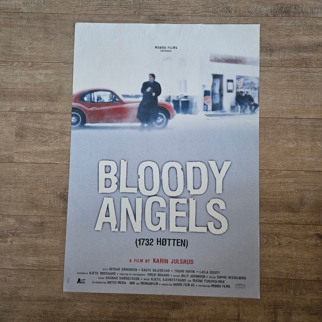 Originele Filmposter "Bloody Angels" (1998) - 70x100 cm, Rechthoekig Staand, Ophalen of Verzenden, Zo goed als nieuw, A1 t/m A3