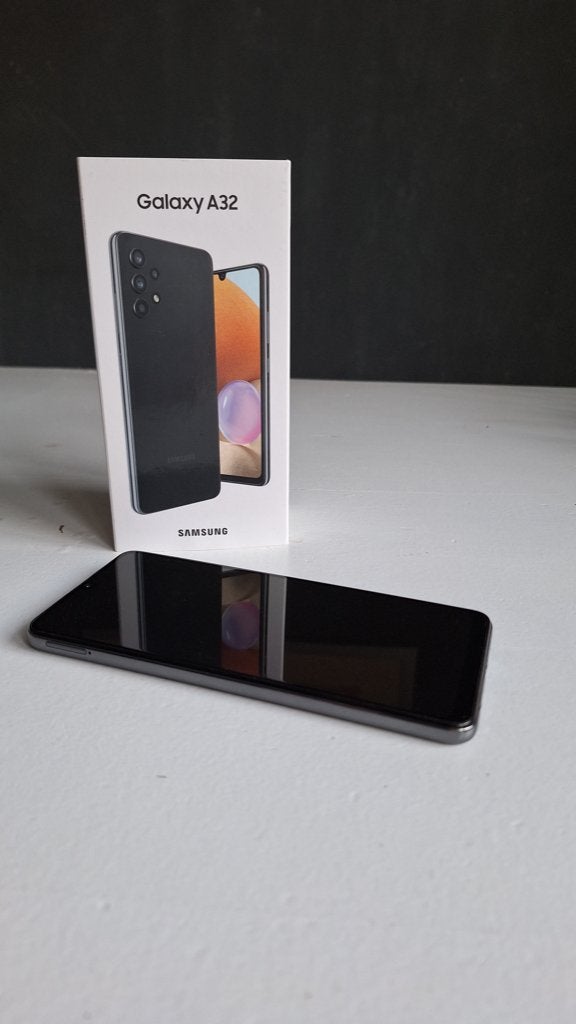 Samsung Galaxy A32 – 128GB – Compleet in doos + Snellader!, Zwart, Touchscreen, Ophalen of Verzenden, Zo goed als nieuw