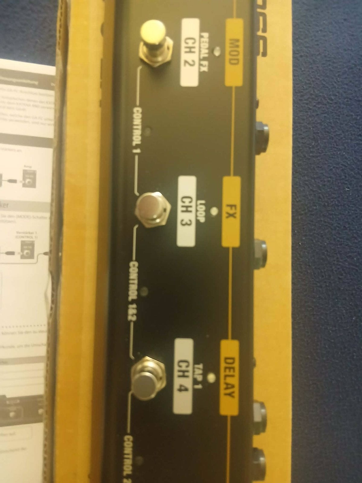 Boss GA-FC-EX Expanded Footswitch for Katana Amplifiers new, Ophalen of Verzenden, Zo goed als nieuw