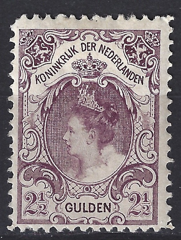 NVPH 78 ongebruikt Wilhelmina 1899 ; OUD NEDERLAND per stuk, Ophalen of Verzenden, T/m 1940, Postfris