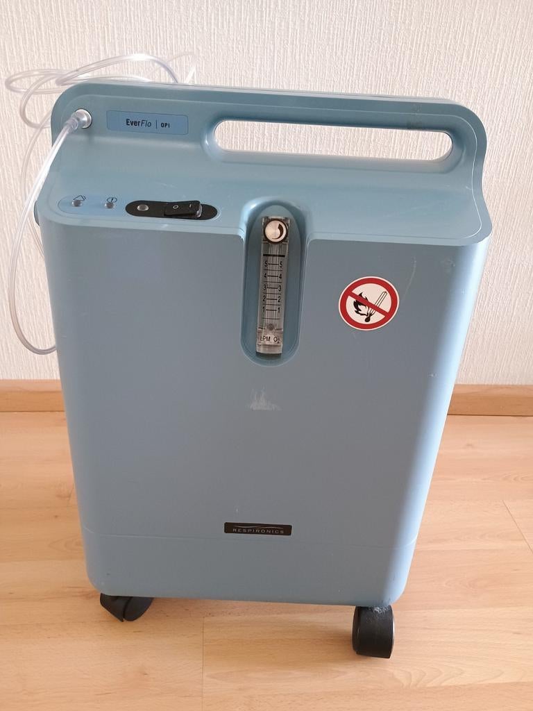 Zuurstof apparaat, Ophalen, Zo goed als nieuw, Hard kunststof