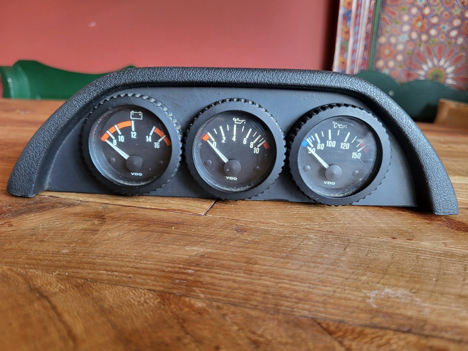 BMW 3-serie E30 Zender instrumentenhouder met VDO meters, Ophalen of Verzenden, Gebruikt, BMW