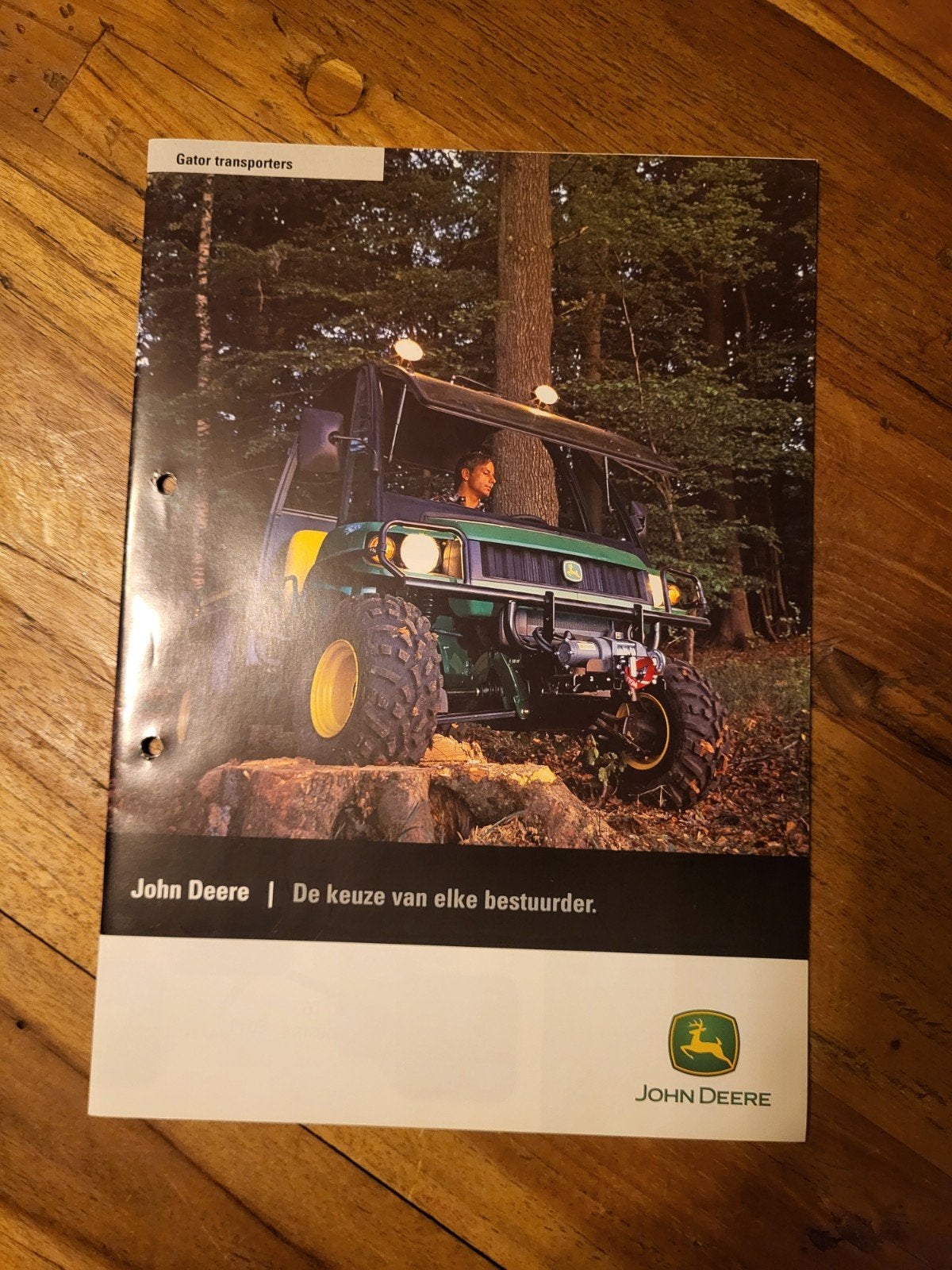 tractor folder John Deere Gator transporters, Boeken, Ophalen of Verzenden