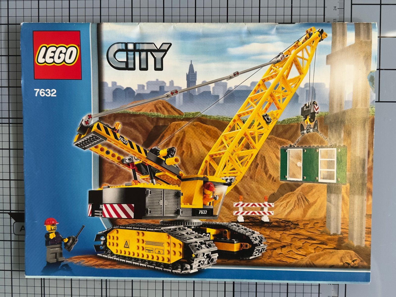 LEGO City 7632 Rupsbandkraan - Zeer Zeldzaam!, Ophalen of Verzenden, Zo goed als nieuw