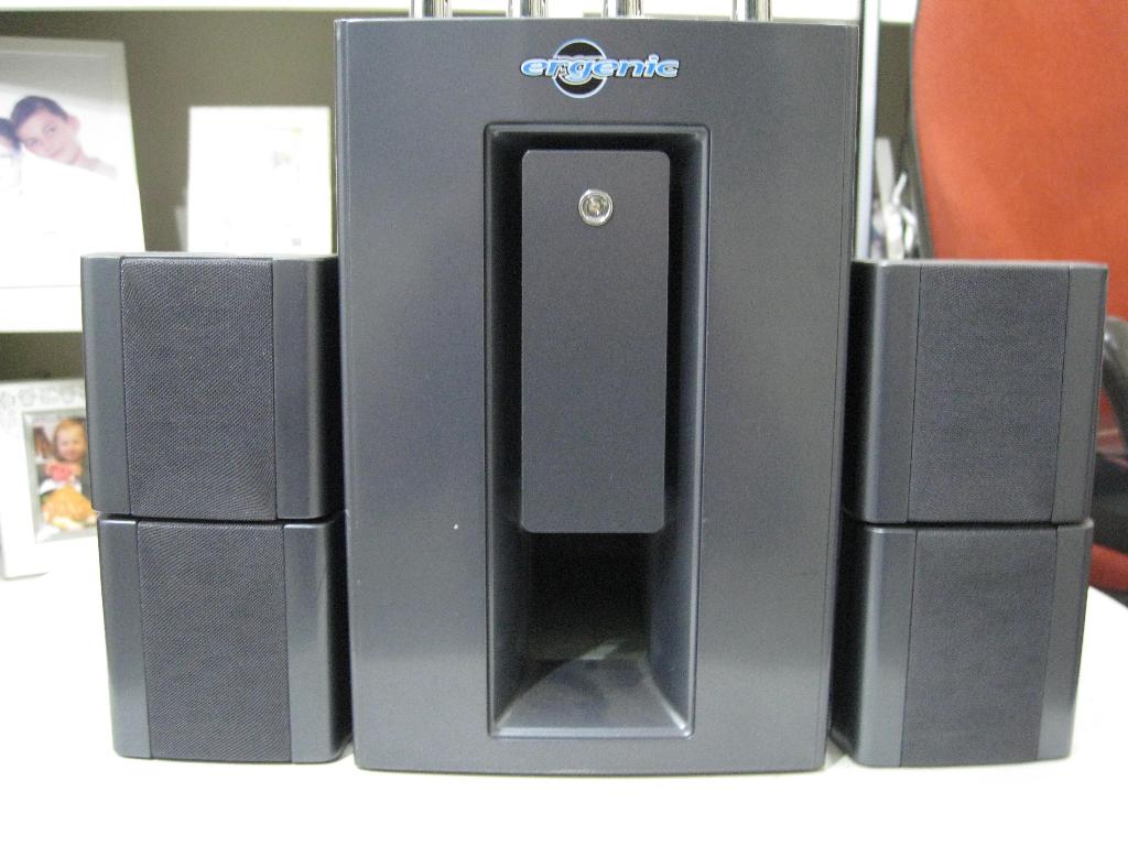 Subwoofer Ergenics, Subwoofer, Zo goed als nieuw, 60 tot 120 watt, Ophalen