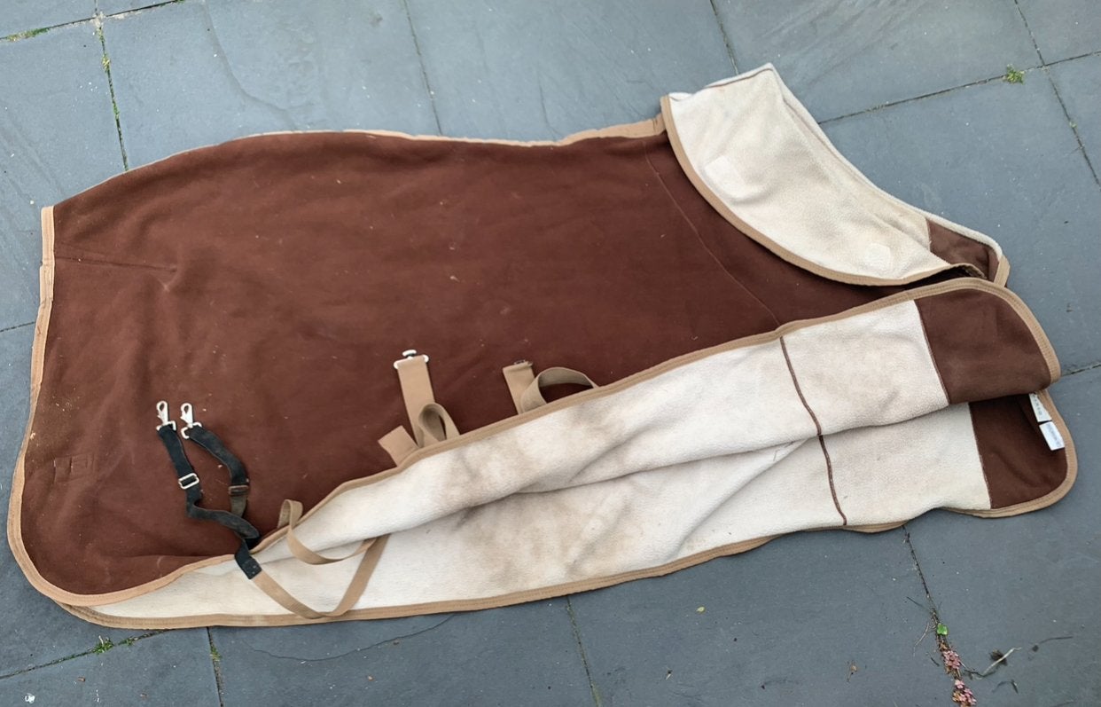 Fleece deken mt. 185, Ophalen of Verzenden, Zo goed als nieuw