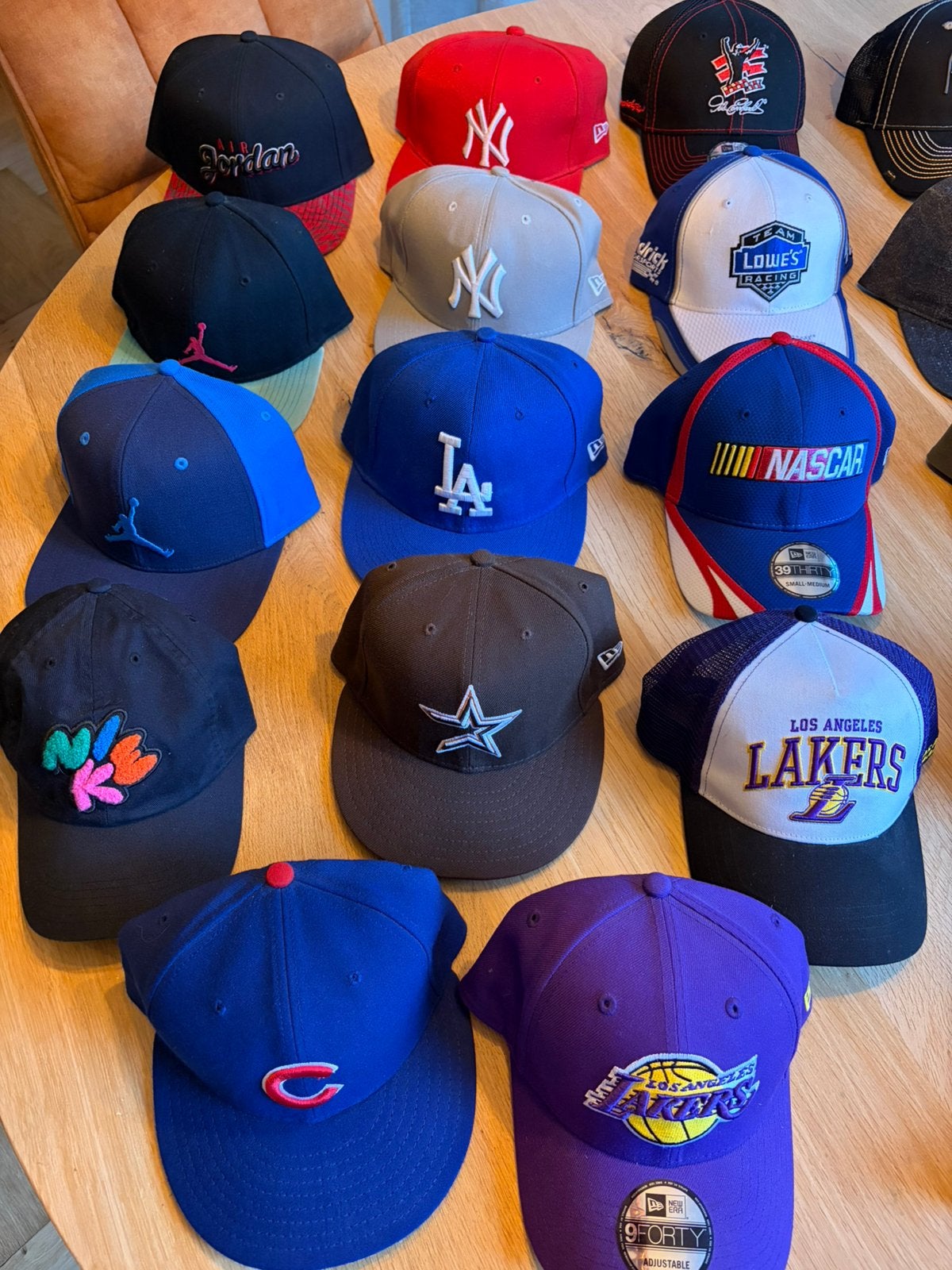 Mooie verzameling caps. Nike, Huf, nascar, honkbal, Kleding | Heren, Hoeden en Petten, Ophalen of Verzenden, Zo goed als nieuw