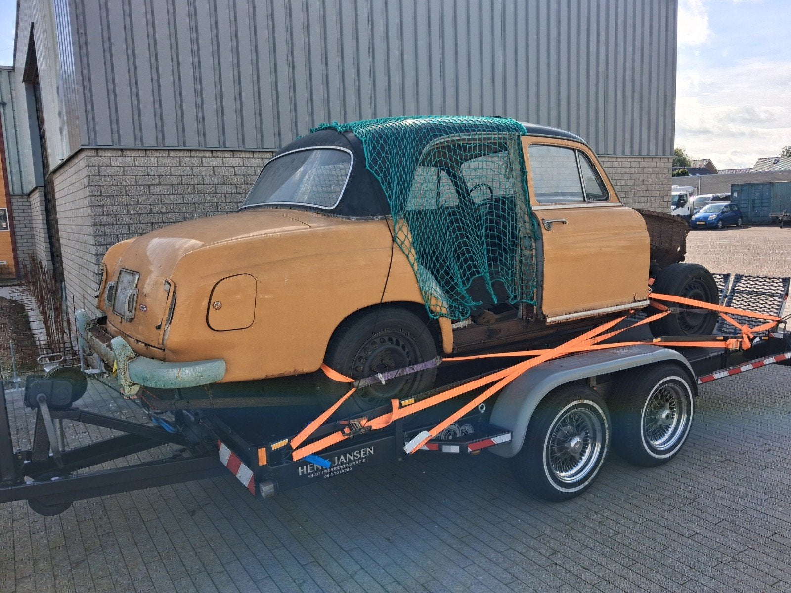 sloop mercedes ponton w120 w121 schuifdak, Ophalen, Gebruikt, Voor, Mercedes-Benz