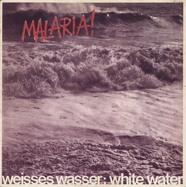 malaria/weisses wasser-white water-electronic/punk-ZELDZAAM, Verzenden, Gebruikt, 12 inch, Alternative Rock