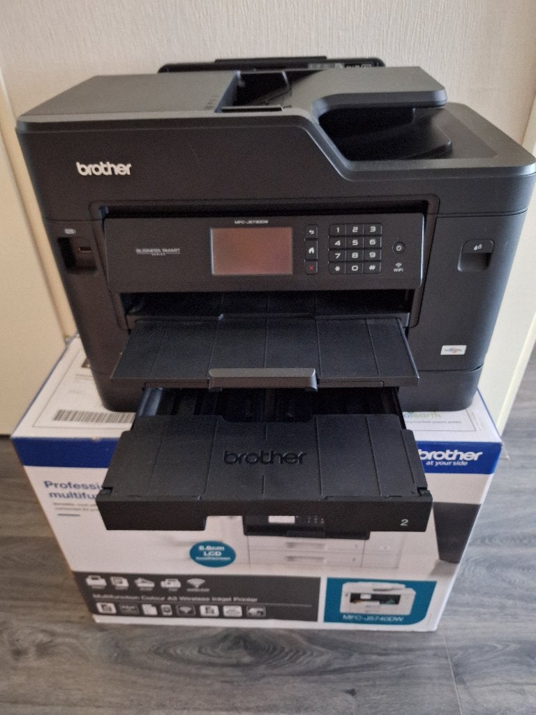 Brother MFC-J5730DW all in one printer - zonder duplex, Computers en Software, Printers, Gebruikt, All-in-one, Inkjetprinter, Faxen