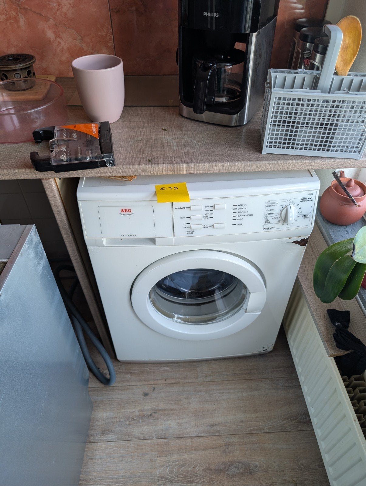 AEG Lavamat Wasmachine - Voorlader, 6 tot 8 kg, Ophalen of Verzenden, Voorlader, 85 tot 90 cm