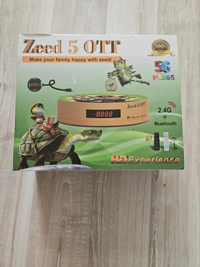 Zeed 5 OTT Mediaspeler - HD Experience, Audio, Tv en Foto, Mediaspelers, Ophalen of Verzenden, Zo goed als nieuw, Zonder harde schijf