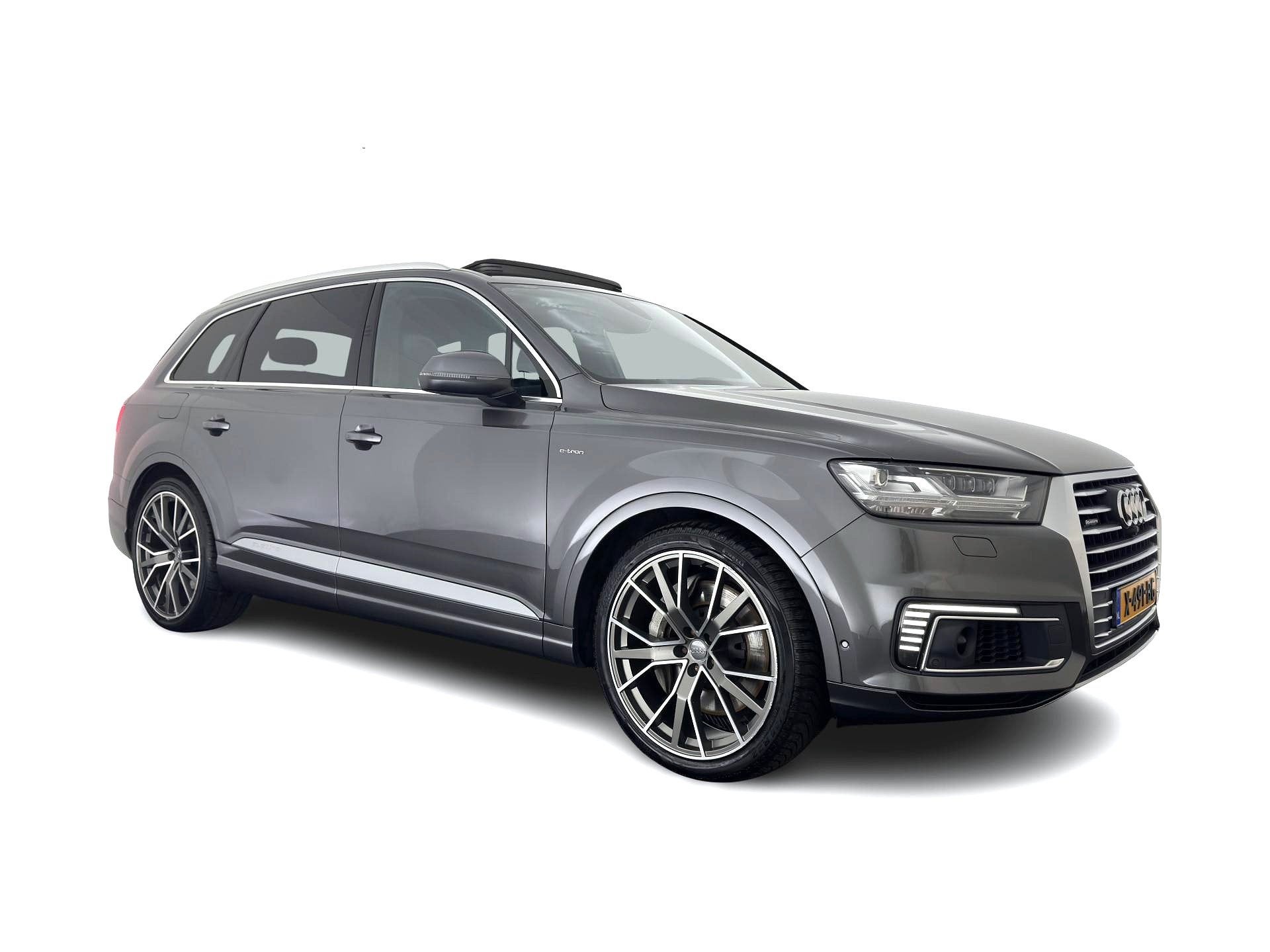 Audi Q7 3.0 TDI e-tron Quattro Sport (Plug-in) *PANO | LEATH, Auto's, Audi, Automaat, Gebruikt, 2420 kg, Bedrijf
