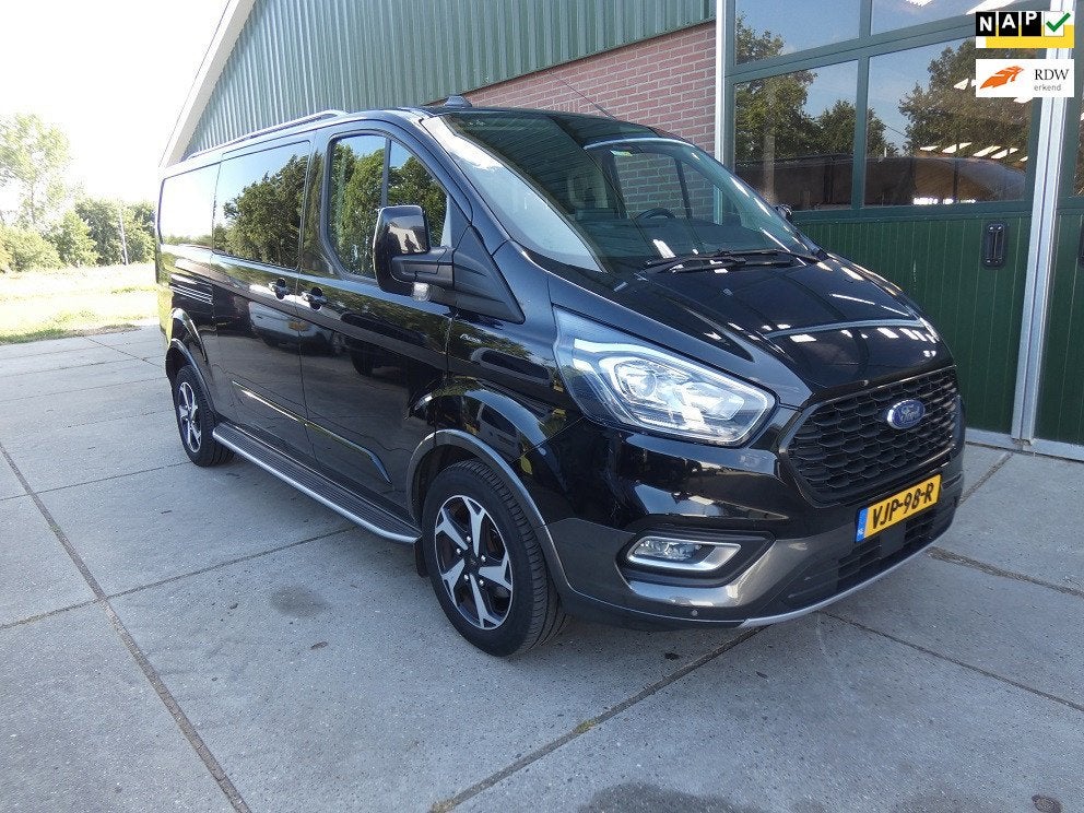 Ford Transit Custom 320 2.0 TDCI L2H1 Limited*Dub.cab*leder*, Auto's, Keurmerk '100% Onderhouden', 15 km/l, Gebruikt, Overige brandstoffen