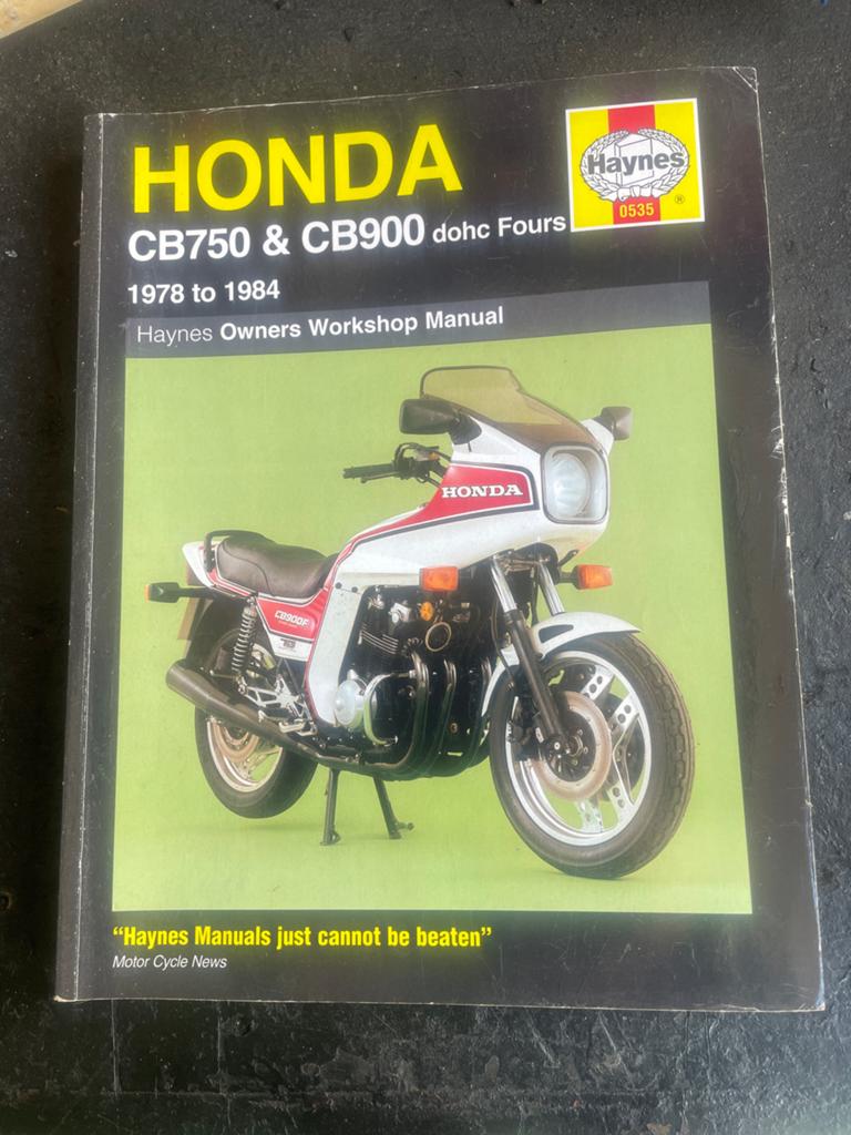 Haynes Werkplaatshandboek Honda CB750 & CB900 (1978-1984), Motoren, Ophalen of Verzenden, Honda