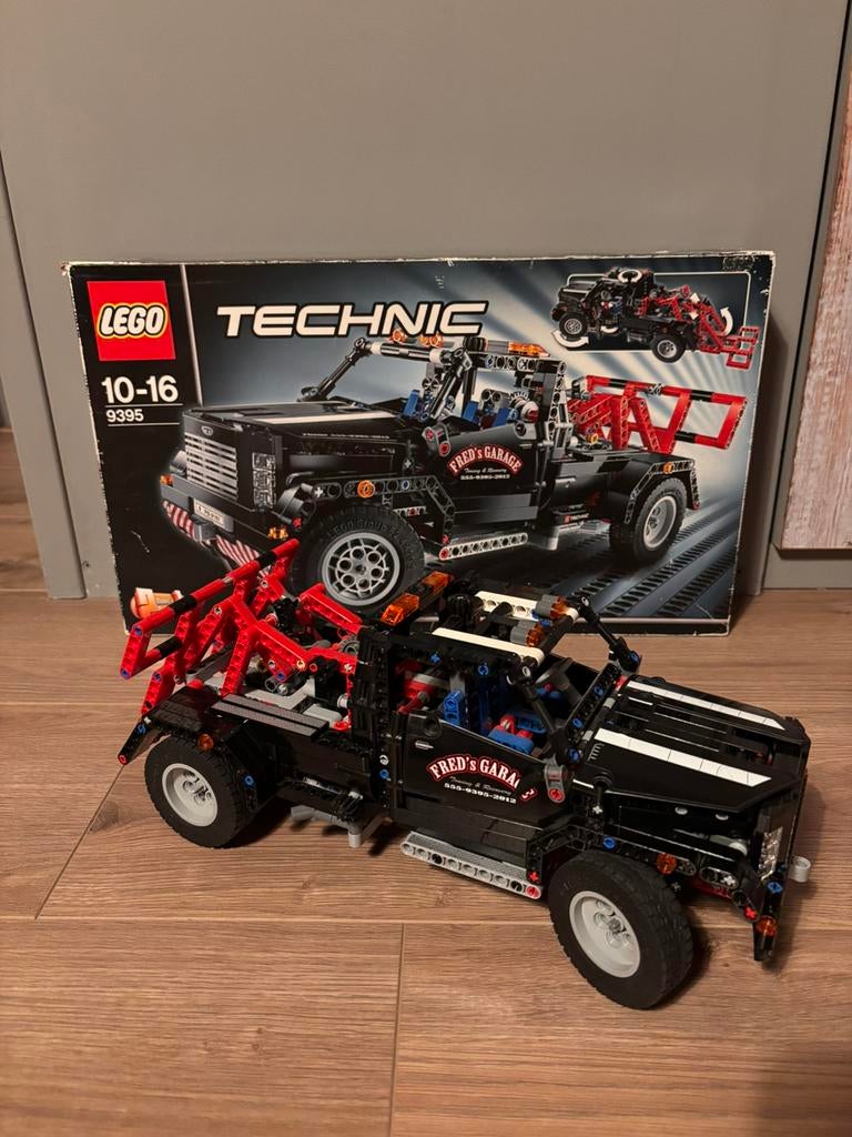 Lego Technic 9395 Sleepwagen, Ophalen of Verzenden, Zo goed als nieuw