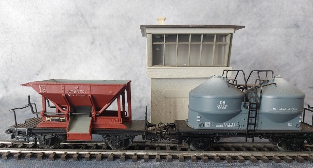 2 wagons van Marklin [6053]  [HoMoHO], Wisselstroom, Gebruikt, Wagon, Ophalen of Verzenden