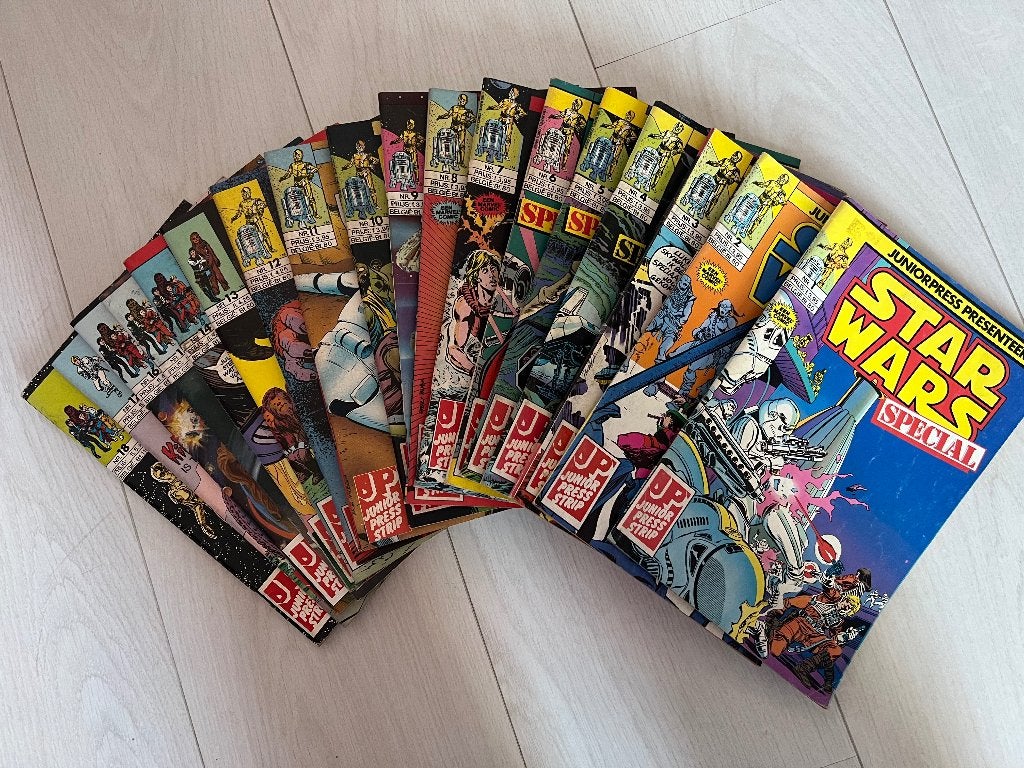 Star Wars comics serie 1984-1988 1 t/m 24 erg mooi, Boeken, Strips | Comics, Zo goed als nieuw, Complete serie of reeks, Europa