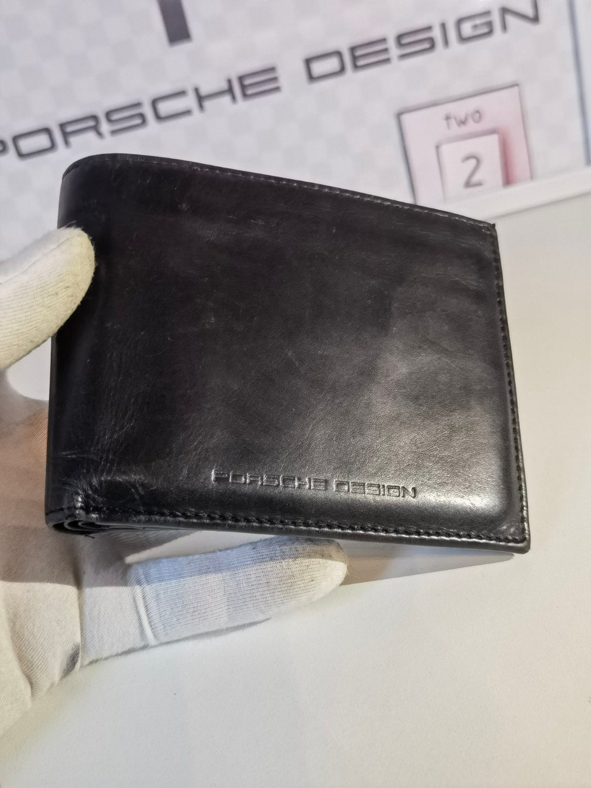 Origineel porsche design portemonnee van echt leder  

H, Ophalen of Verzenden, Zo goed als nieuw, Zwart, Leer