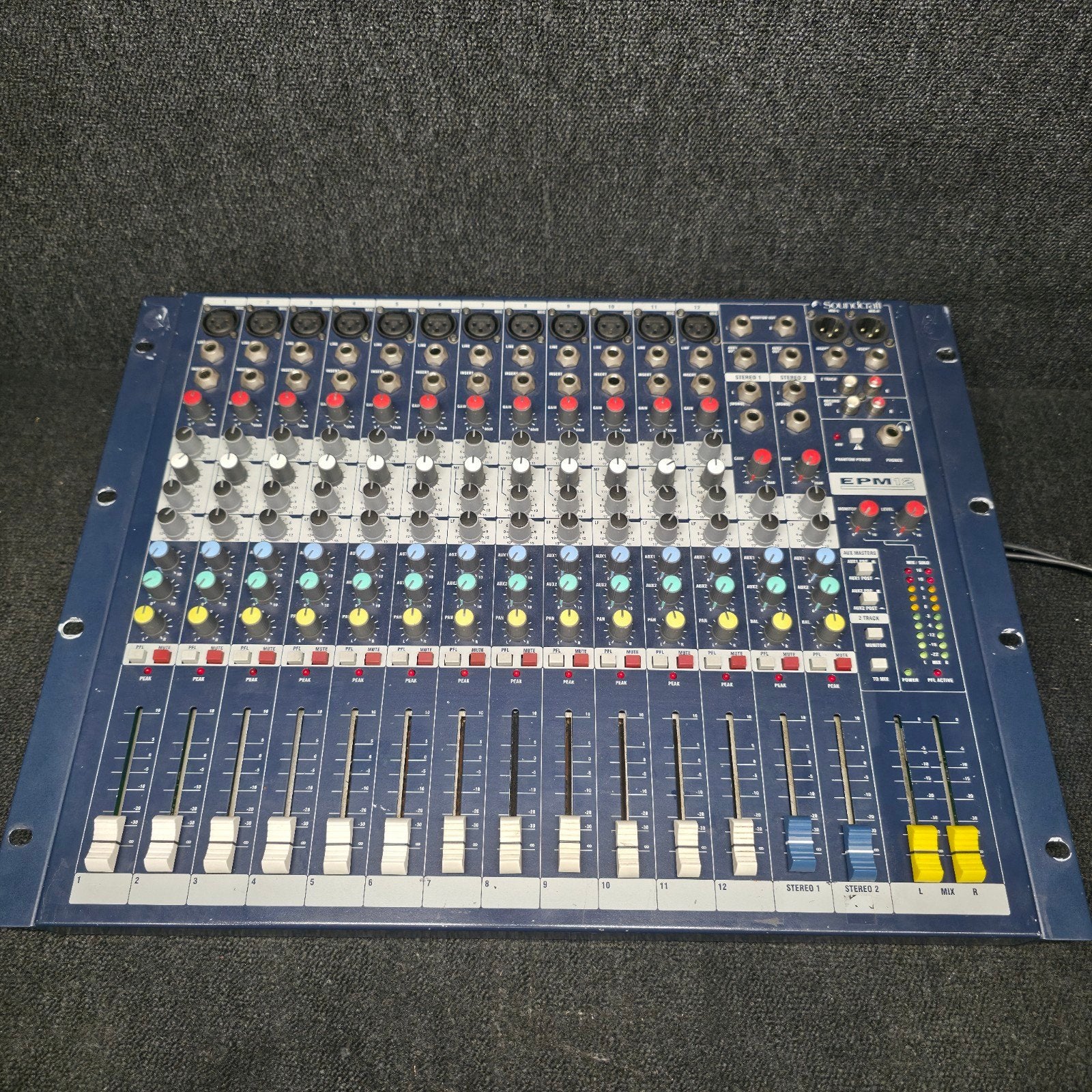 SOUNDCRAFT  EPM12   mixer / mengpaneel, Audio, Tv en Foto, Luidsprekers, Ophalen of Verzenden, 120 watt of meer, Overige merken