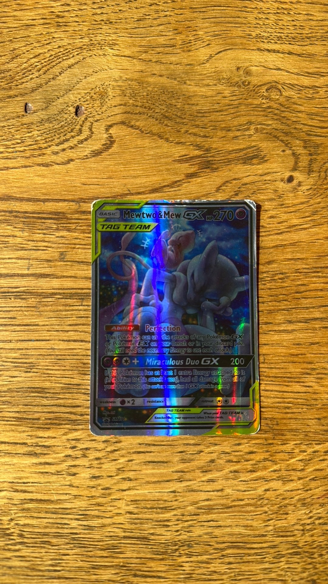 Mewto & Mew GX SM191, Ophalen of Verzenden, Gebruikt