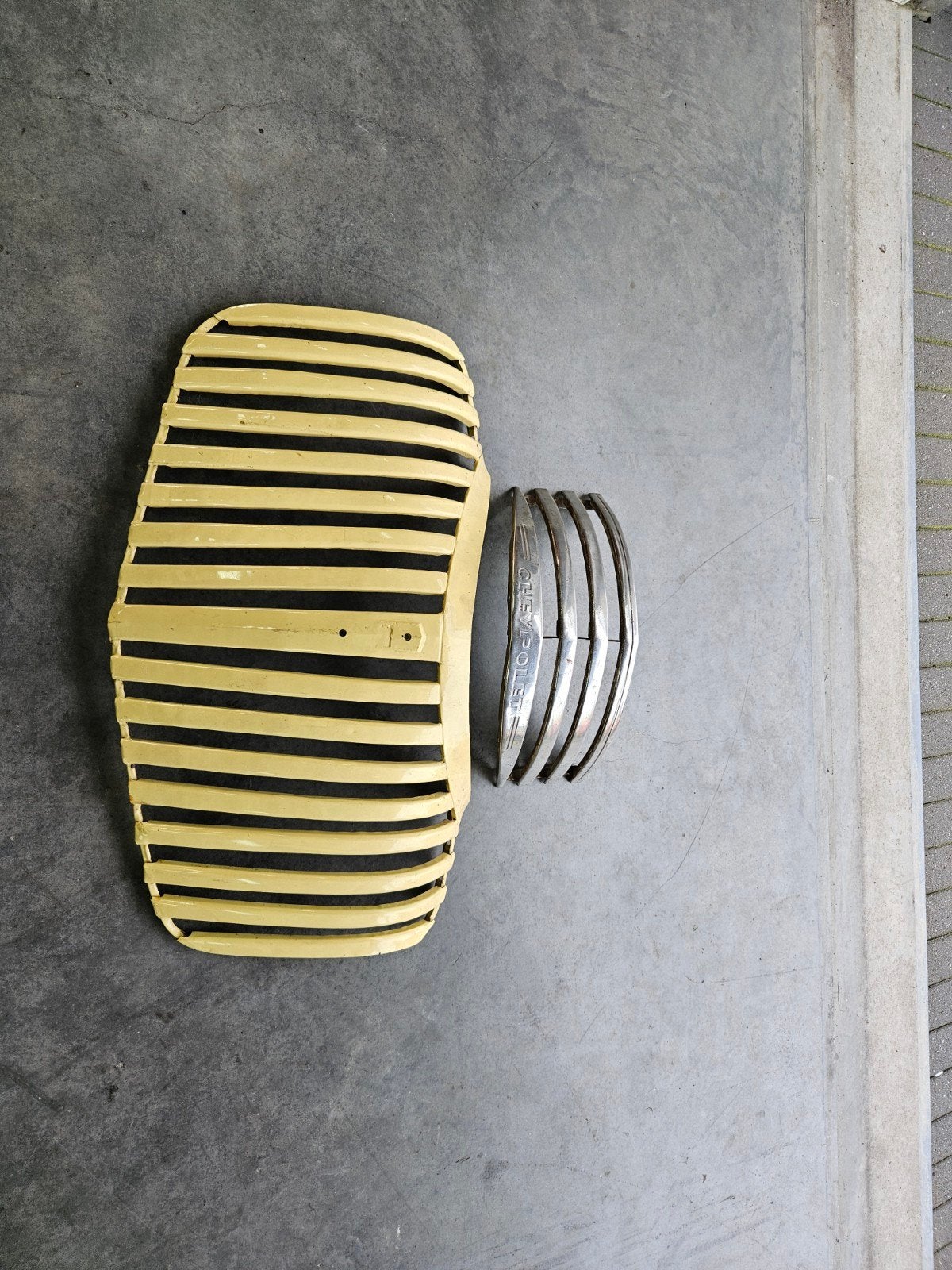 Chevrolet pick up 1941 46 Grille - Vintage Auto Onderdeel, Gebruikt, Chevrolet, Voor, Ophalen of Verzenden