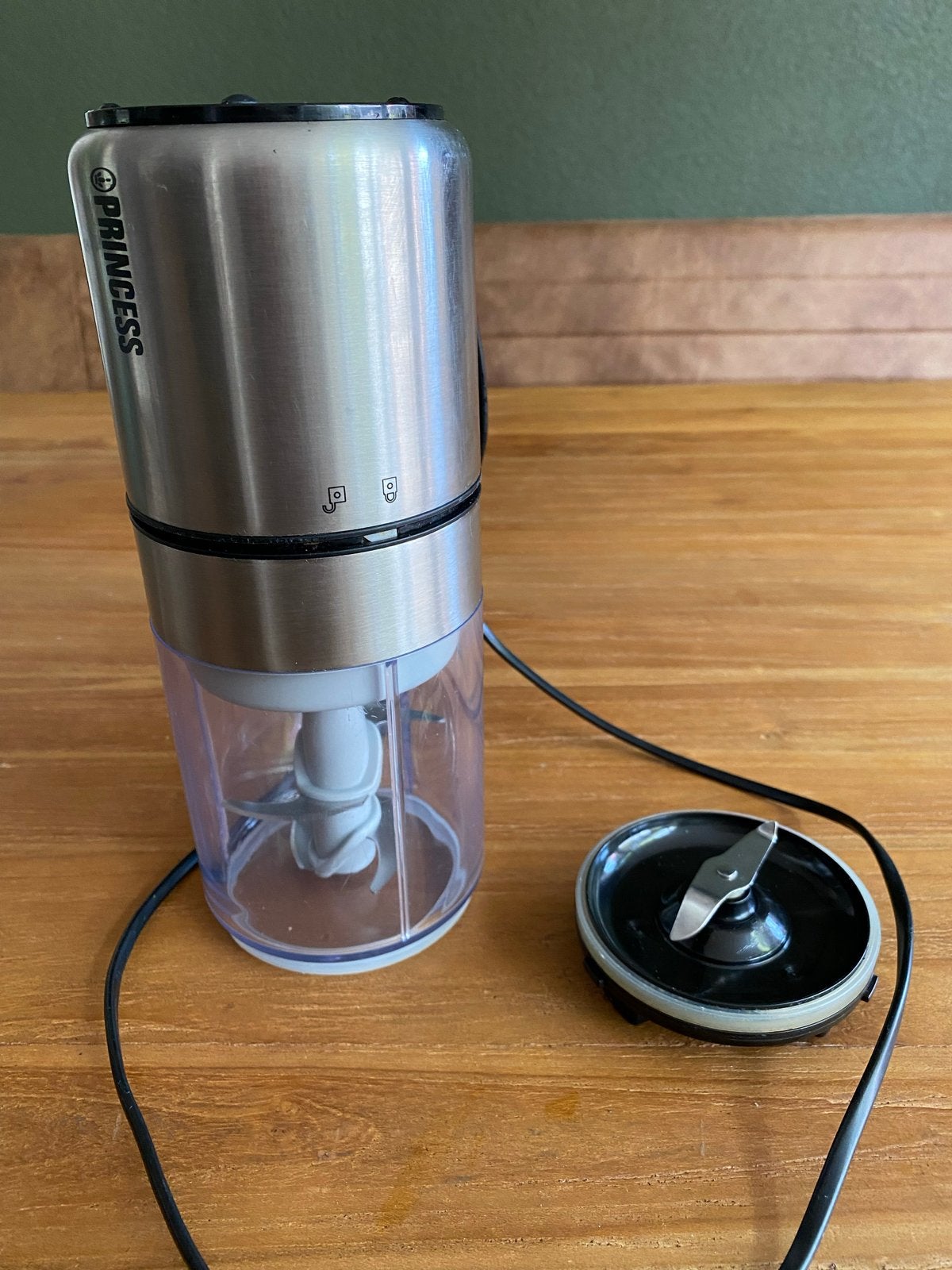 Princess Multi Chopper & Blender 350W - Zo goed als nieuw, Minder dan 1 liter, Ophalen of Verzenden, Zo goed als nieuw, 1 snelheid