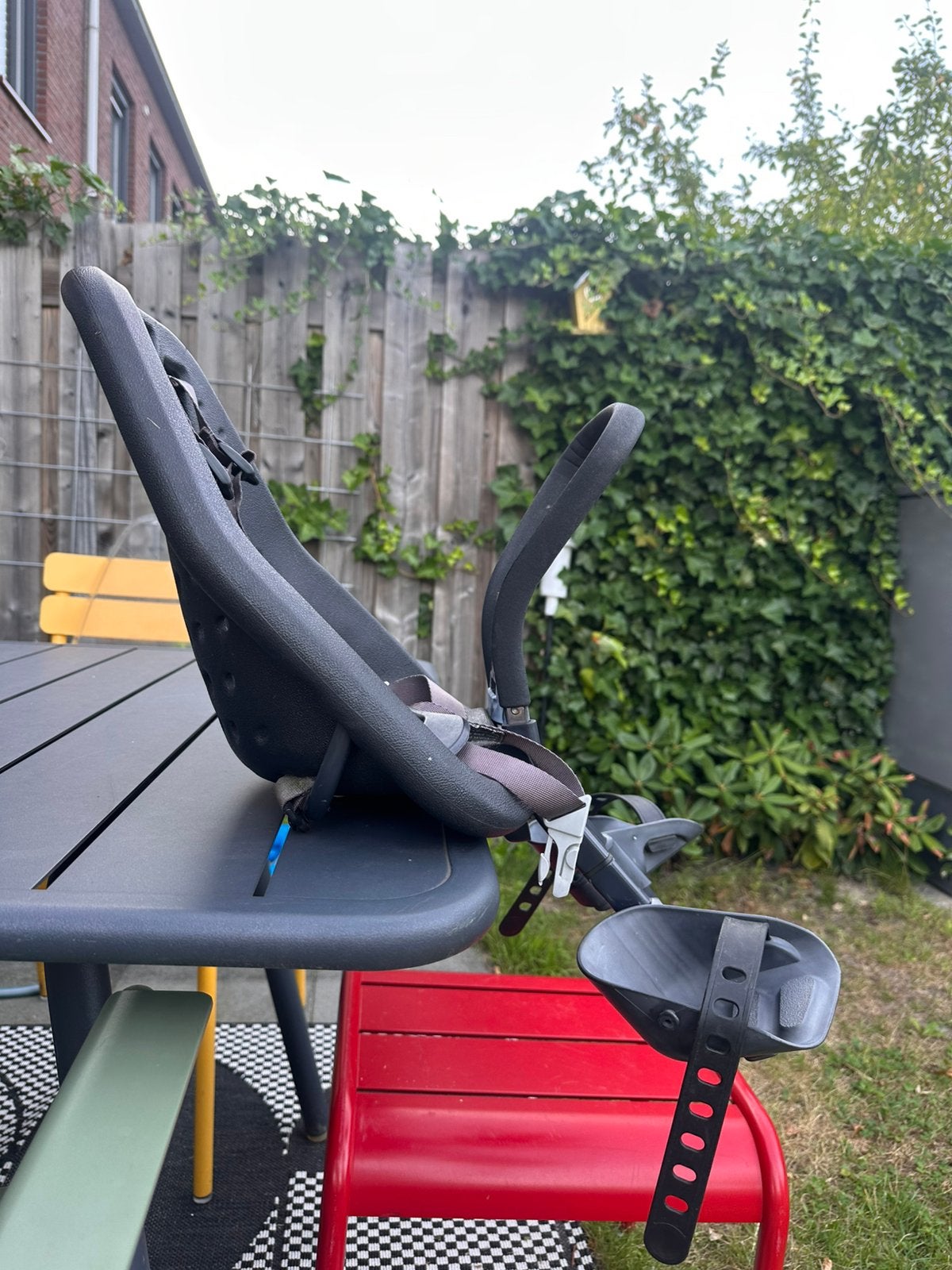 Yepp fietsstoeltje voorzitje, Voorzitje, Ophalen of Verzenden, 0 t/m 13 kg, Gebruikt